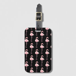 Tender Flamingo Serie Ontwerp 2 Bagagelabel
