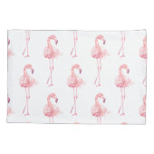 Tender Flamingo Serie Ontwerp 2 Kussensloop (Achterkant)