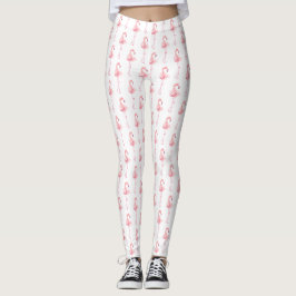 Tender Flamingo Serie Ontwerp 2 Leggings