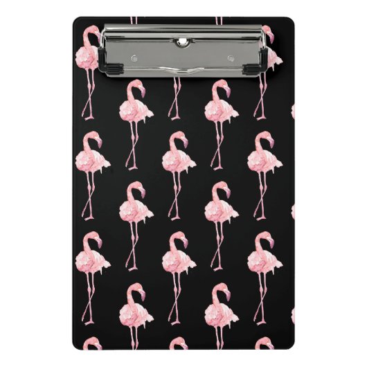 Tender Flamingo Serie Ontwerp 2 Mini Klembord (Voorkant)