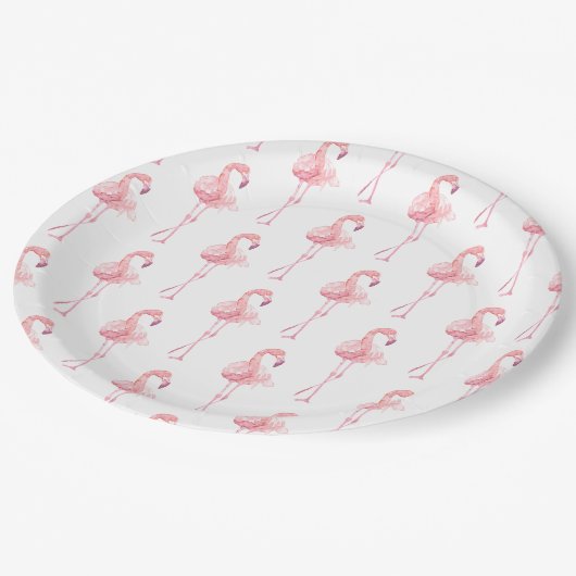 Tender Flamingo serie ontwerp 2 papier Bord (Gekanteld)