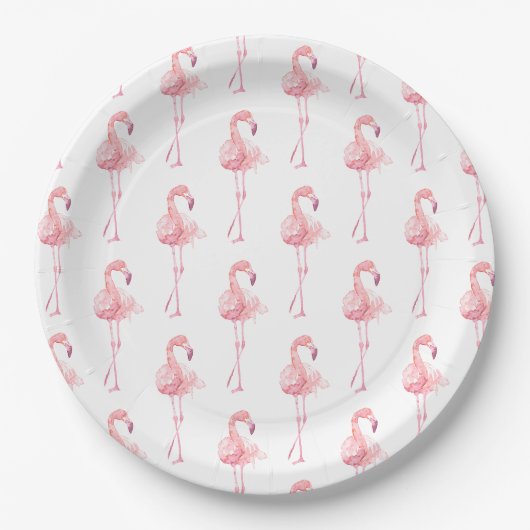 Tender Flamingo Serie Ontwerp 2 Papieren Bord (Voorkant)