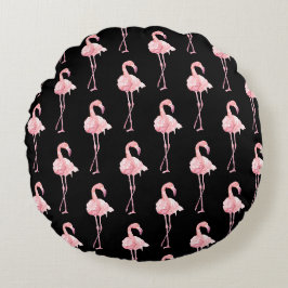 Tender Flamingo Serie Ontwerp 2 Rond Kussen