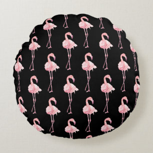 Tender Flamingo Serie Ontwerp 2  Rond Kussen