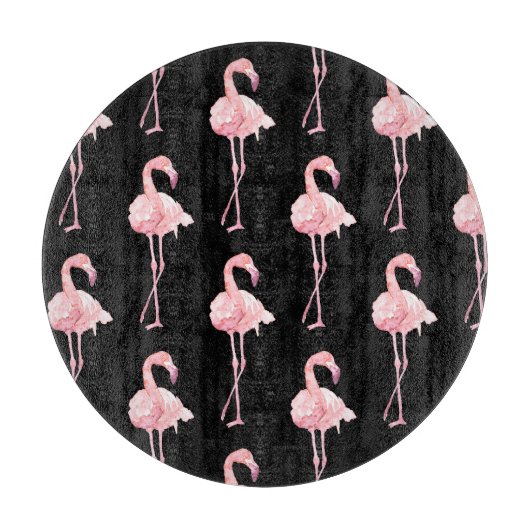 Tender Flamingo Serie Ontwerp 2 Snijplank (Voorkant)