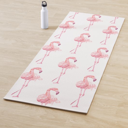Tender Flamingo Serie Ontwerp 2 Yogamat (In situ)