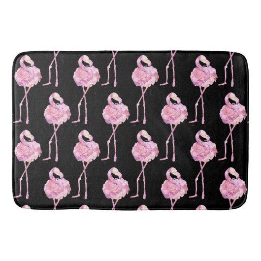Tender Flamingo serie ontwerp 3 badmat (Voorkant)