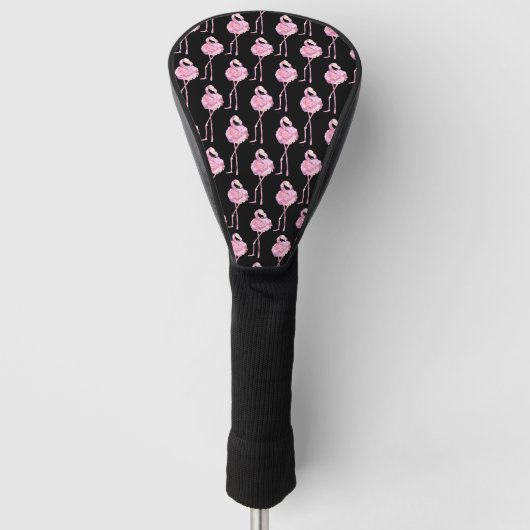 Tender Flamingo Serie Ontwerp 3 Golfheadcover (Voorkant)