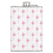 Tender Flamingo Serie Ontwerp 3 Heupfles (Achterkant)