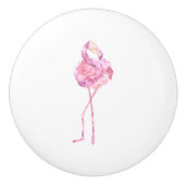 Tender Flamingo Serie Ontwerp 3 Keramische Knop (Voorkant)