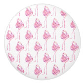 Tender Flamingo Serie Ontwerp 3 Keramische Knop (Voorkant)