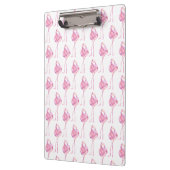 Tender Flamingo Serie Ontwerp 3 Klembord (Links)
