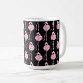 Tender Flamingo Serie Ontwerp 3 Koffiemok (Voorkant rechts)