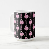 Tender Flamingo Serie Ontwerp 3 Koffiemok (Voorkant links)