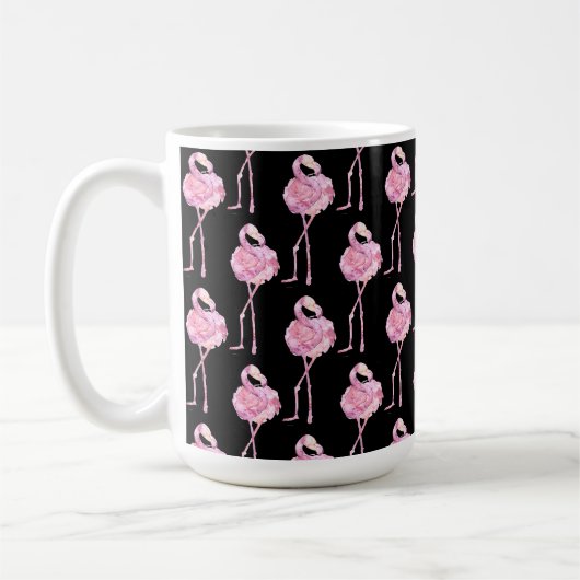 Tender Flamingo Serie Ontwerp 3 Koffiemok (Links)