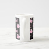 Tender Flamingo Serie Ontwerp 3 Porselein Kop (Achterkant)
