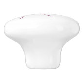 Tender Flamingo Serie Ontwerp 5 Keramische Knop (Zijkant)
