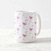 Tender Flamingo Serie Ontwerp 5 Koffiemok (Voorkant rechts)