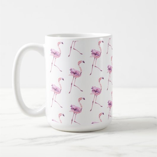 Tender Flamingo Serie Ontwerp 5 Koffiemok (Links)