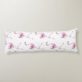 Tender Flamingo Serie Ontwerp 5 Lichaamskussen (Achterkant)