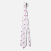Tender Flamingo Serie Ontwerp 5 Stropdas (Voorkant)
