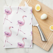 Tender Flamingo Serie Ontwerp 5 Theedoek (Quarter Fold)