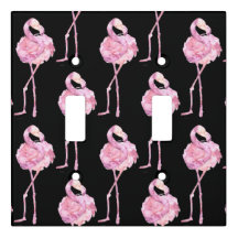 Tender Flamingo Series Design 3 Light Switch Hoesj