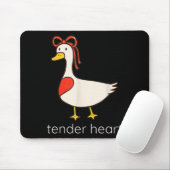 Tender Heart Funny Couple Goose Lover Valentine’s Muismat (Met muis)