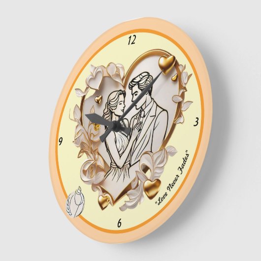 "Tender Heart Love" Grote Klok (Hoek)