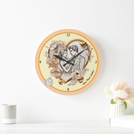 "Tender Heart Love" Grote Klok (Huis)