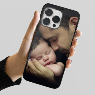 Tender Love Daddy en Baby Fotosjabloon Case-Mate iPhone 14 Pro Max Hoesje