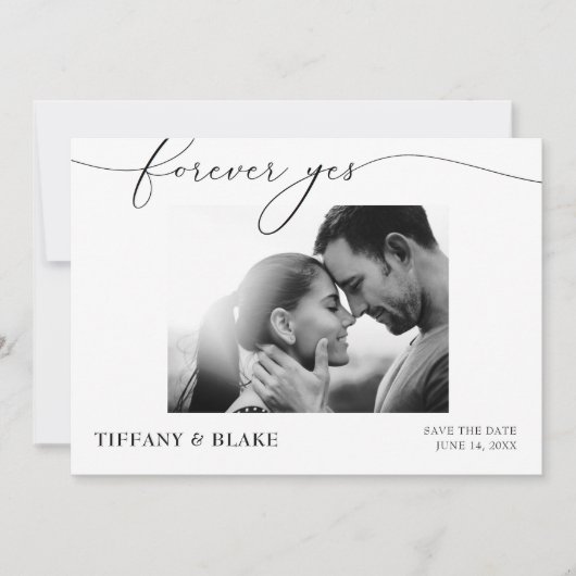 Tender Love Save the Date Kaart (Voorkant)