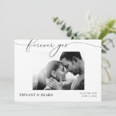 Tender Love Save the Date Kaart (Staand voorkant)
