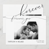 Tender Love Save the Date Kaart (Voorkant / Achterkant)