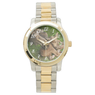 Tender Moeder Moose Horloge