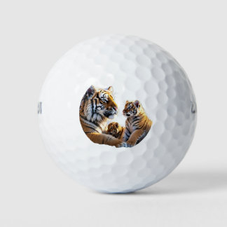 "Tender Moments in Snowy Woods" Golfballen