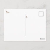 " TENDER OMARMEN " BRIEFKAART (Achterkant)
