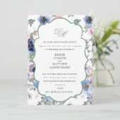 Tender Wedding Set Basil Groen Kaart (Staand voorkant)