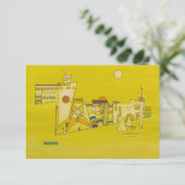 Tender Yellow van Wassily Kandinsky Bedankkaart (Staand voorkant)
