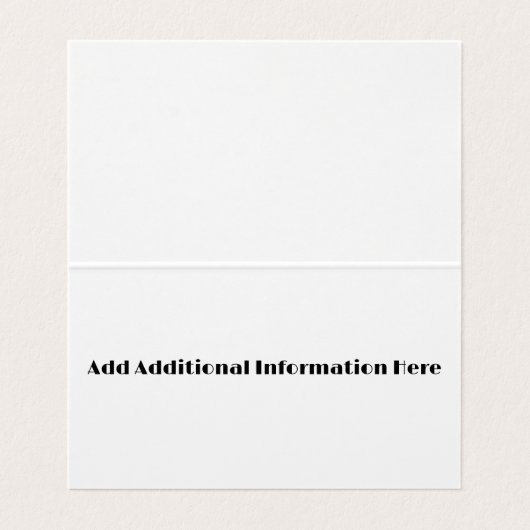 TenderCare Nanny Service Blauw en Roze Teddybeer Visitekaartje (Binnenkant ongevouwen)