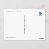 "Tenderest Lover" Walt Whitman en Peter Doyle Briefkaart (Achterkant)