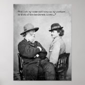 Tenderest Lover Whitman Quote Poster (Voorkant)