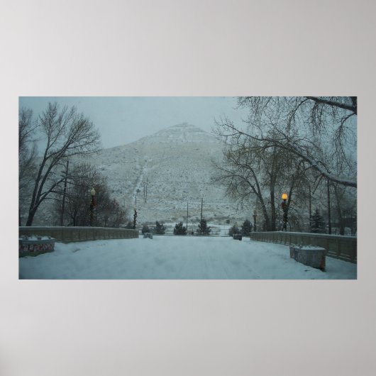 Tenderfoot Hill Poster (Voorkant)