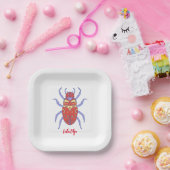 Tendo en de Bug Wars 7" Party Bord (Feest)