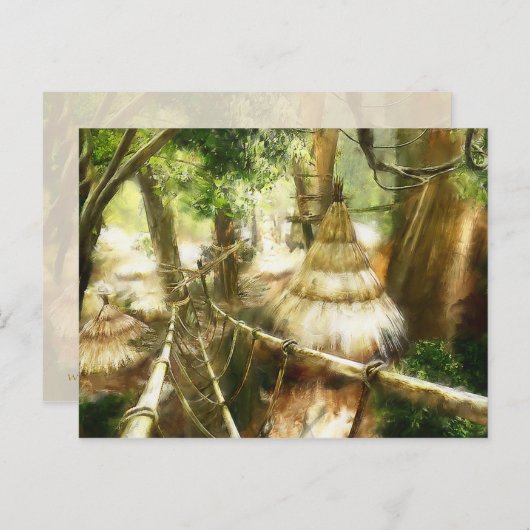 Tendrel Village Briefkaart (Voorkant / Achterkant)