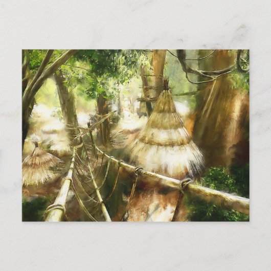 Tendrel Village Briefkaart (Voorkant)