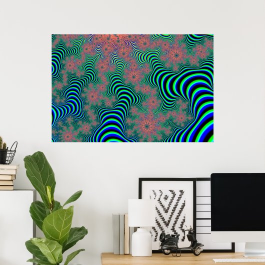 Tendrils Poster (Thuiskantoor)