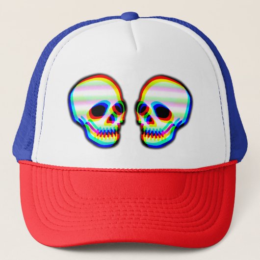 Tendy neon stijl van de tekenaar trucker pet (Voorkant)