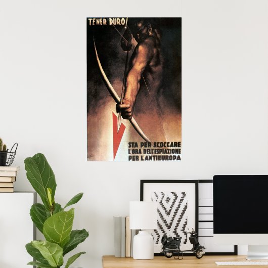 Tener Duro Poster (Thuiskantoor)