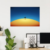 Tenere Tree (geen tekst) Poster (Thuiskantoor)